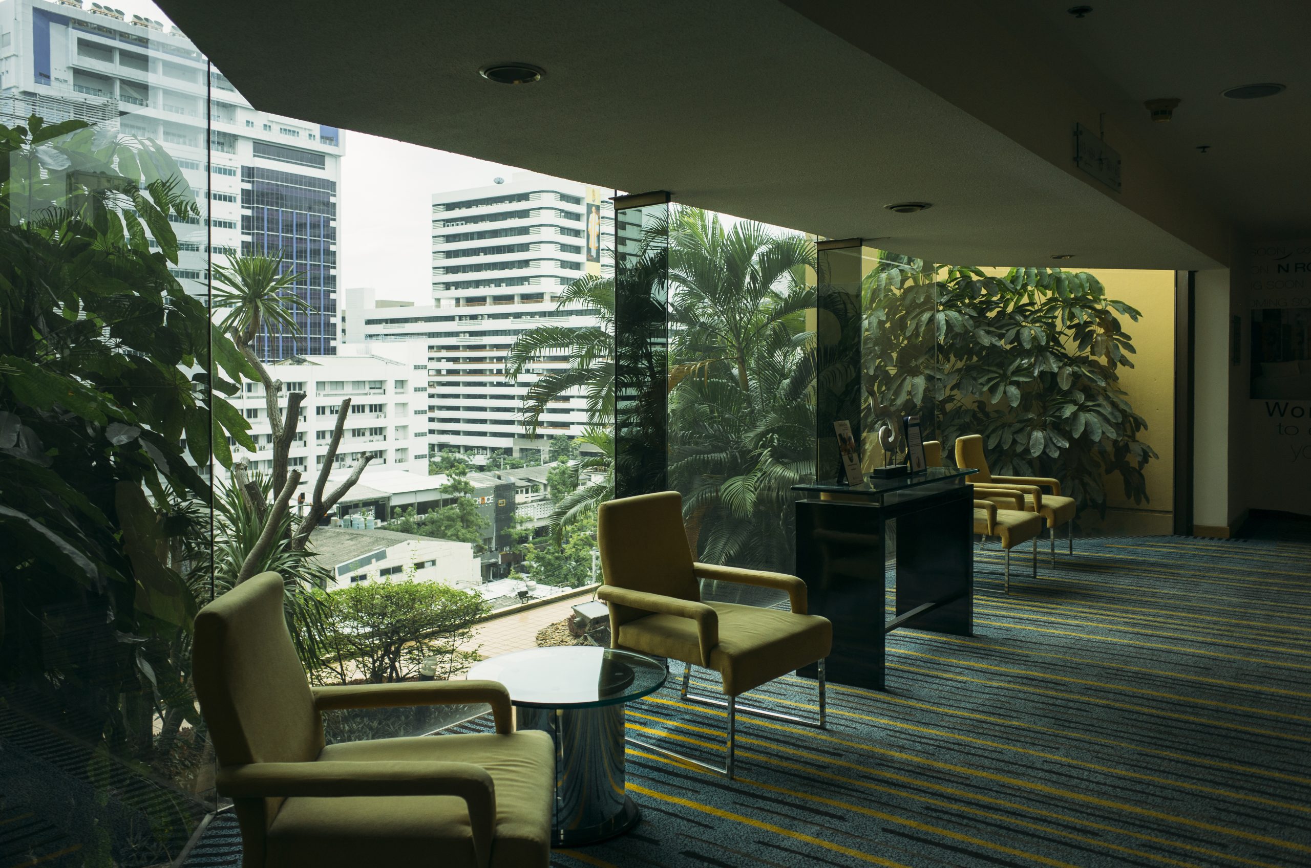 relax area in hotel